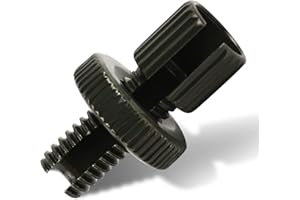 FLYPIG Clucth Brake Cable Adjuster Screws Cable Handle Adjuster Nut Bolts M8×1.25 Clutch Brake Accessories for Honda Yamaha Kawasaki Suzuki ATV Motorcycle Scooter Black