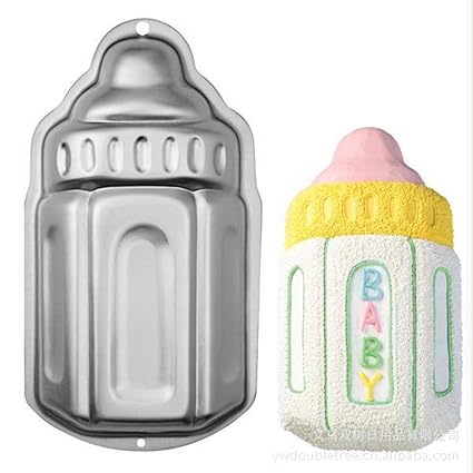 Amazon Com Baby Fddding Bottle Cake Pan Baby Shower 3d Birthday Amazon Com Baby Fddding Bottle Cake Pan Baby Shower 3d Birthday