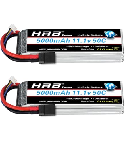 Traxxas 2872X - Power Cell 3S 11.1V LiPo Battery, 25C 5000mAh, iD