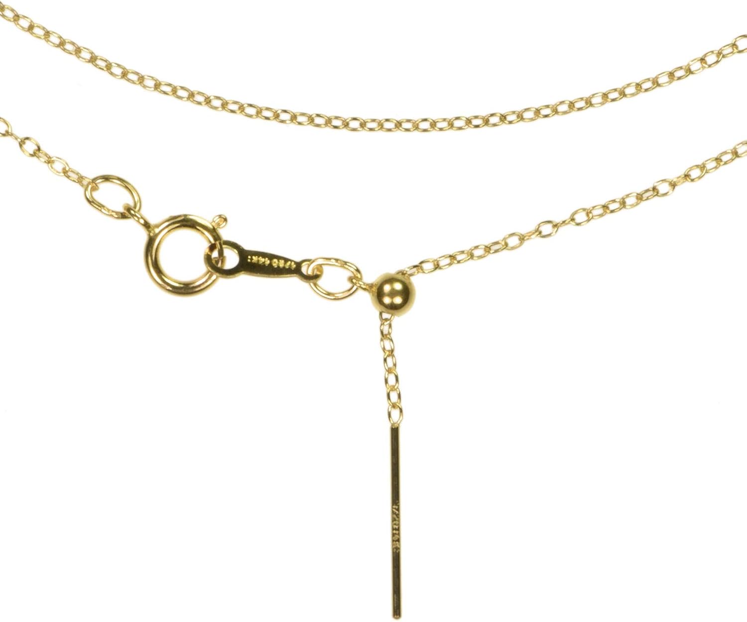 Add A Bead Gold Necklace 14k Sale, 56 