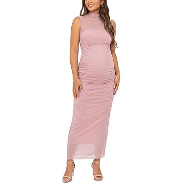 elegant long evening dresses nearby Black Beaded Plus Size Maternity Dress 2XL main image 1