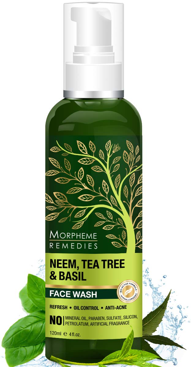 neem & tea tree face wash