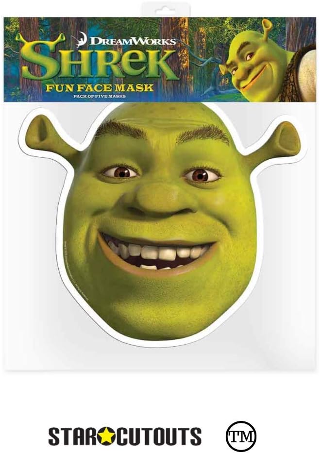 Star Cutouts stsm207 – DreamWorks – Shrek Mask – BigaMart