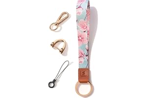 SENLLY Wristlet Lanyard Strap for Keys, Original Pattern Design Wrist Keychain Holder