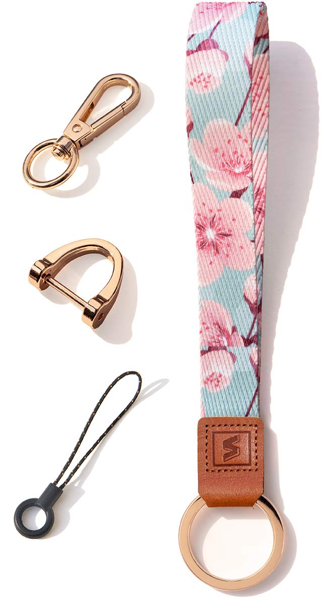 SENLLY Wristlet Lanyard Strap for Keys, Original Pattern Design Wrist Keychain Holder — image 1