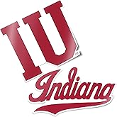 Desert Cactus Indiana University Sticker Bloomington Hoosiers Vinyl Decal Laptop Water Bottle Car Scrapbook (4 Inch Set V1)