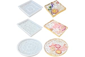 Water Ripples Countertop Versatile Silicone Mold for Innovative Projects Creative Display Plate Accessories Mold Craft Suppli