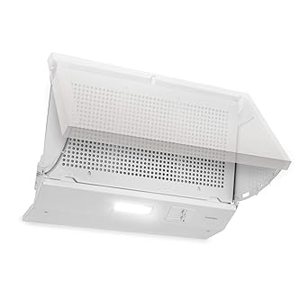 Klarstein Incognito Dunstabzugshaube • Zwischenhaube • Einbau • 59,5 cm • Energieklasse: C • 3 Geschwindigkeitsstufen • zusch