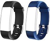 Willful Replacement Bands [2-Pack] for Fitness Tracker with Heart Rate Monitor(Model:SW333)