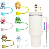 10mm Straw Cover for Stanley Cup, Silicone Straw Topper for Stanley Cup 30&40oz with Tumblers,Reusable Tumbler Accessories, C
