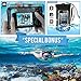 Kit for GoPro Accessories Session Hero 3-4-5 Go Pro sj4000 sj5000 Equipment Case Bundle Bag Pack - Selfie Stick Pole Tripod Gear Grip Mount Suction Cup with Waterproof case - Just Add Summer