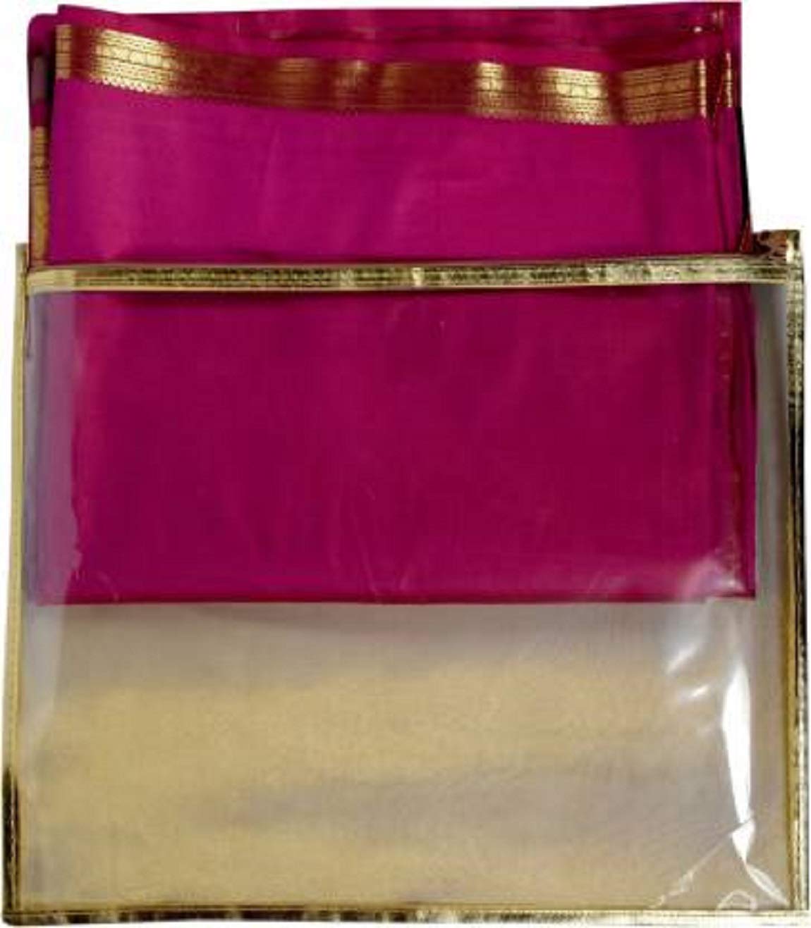 Easy Life Set of 10 Pc Transparent Saree Covers/Saree Bags/Storage Bags