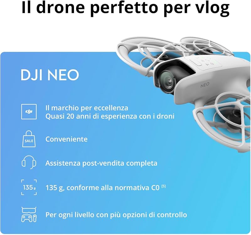 Neo Combo Fly More, mini drone con fotocamera UHD 4K per adulti
