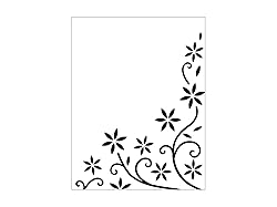 Bira Craft 4.25" X 5.75" Embossing Folder, Assorted