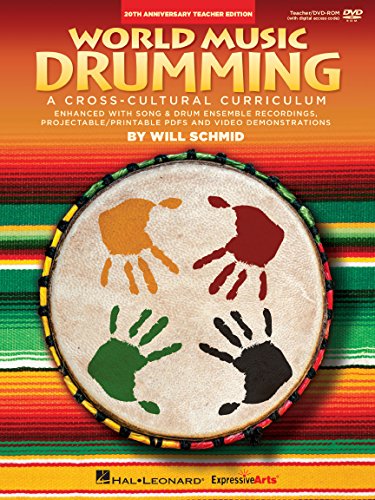World Music Drumming – Teacher Edition | 20th Anniversary Book and DVD-ROM | Cr…