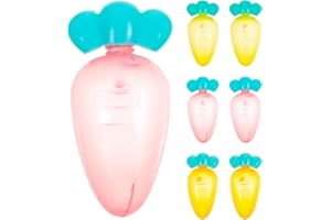 Sewroro 6Pcs Mini Portable Sauce Bottles Small Condiment Containers for Picnic Outdoor Use Soy Sauce and