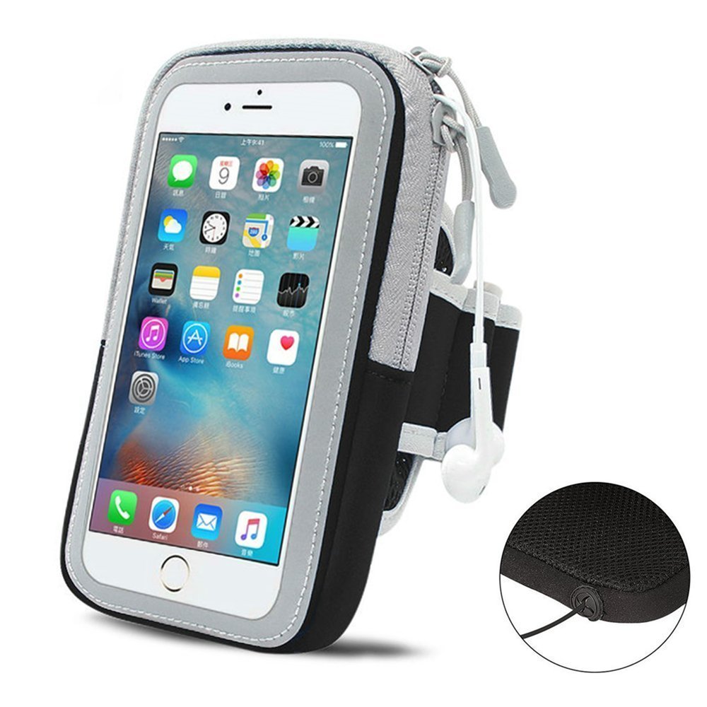 Sports Armband,Firstbuy Sweatproof Running Armband outdoor sports GYM Fitness cell phone case Key Holder Wallet Card Slot for iPhone 7Plus 7 6Plus 6s Plus