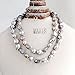 9-10mm Baroque Cultured Freshwater Pearl Necklace Strand Endless Palette Pure SILVER 60