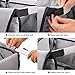WOpet Deluxe Portable Pet Dog Car Booster Seat with Clip-On Safety Leash and Zipper Storage Pocket (1612.69.5)