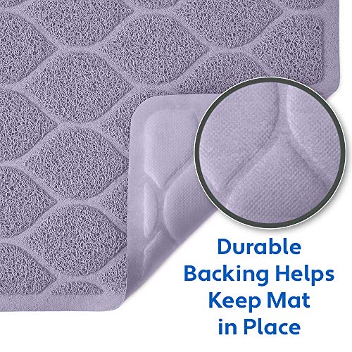 Mighty Monkey Durable Easy Clean Cat Mat, Litter Box Trapping Mats