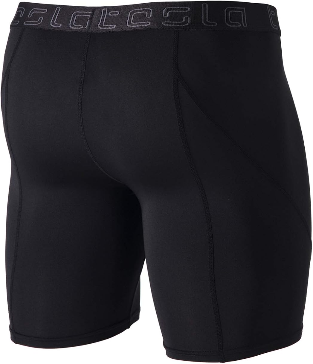 TSLA 1, 2 or 3 Pack Men's Athletic Compression Shorts, Sports Performance Active Cool Dry Running Tights : Clothing