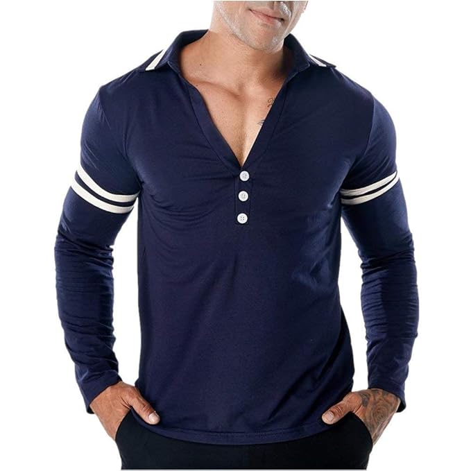 polo da uomo manica lunga