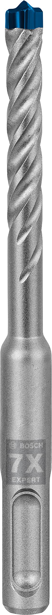 Bosch 1x EXPERT SDS plus-7X Hammer Drill Bit (for Soft stone, Hard stone, Ø 7.00 mm, Professional Accessory Rotary Hammer Drill)