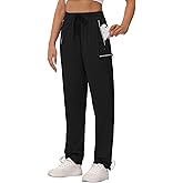 Cakulo Cargo Hiking Pants Women Waterproof Golf Rain Lightweight Wind Quick Dry Travel Stretch Water Resistant Summer