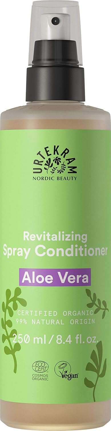 Urtekram Aloe Vera Spray Conditioner, 250 ml, 1 pack, 250 ml (Pack of 1)