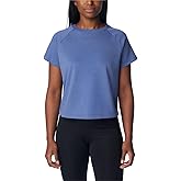 Columbia Womens Slack Water French Terry Short Sleeve Shirt
