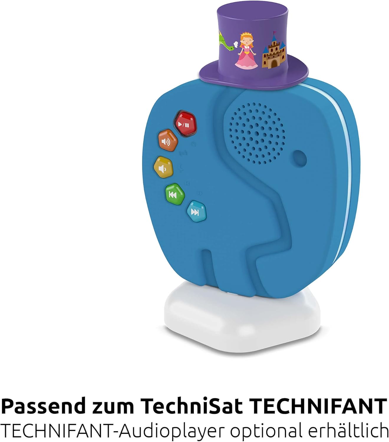 TechniSat Technifant Cones Stories, Magical Reading Stories, Princesses, Fairies, Mermaids (Playing Time Approx. 78 Minutes - Image 3