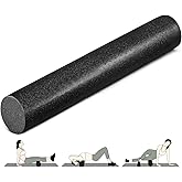 Yes4All High-Density EPP Round Back Roller Foam, Exercise Foam Roller for Yoga, Pilates & Stretching - 12, 18, 24, 36 inch