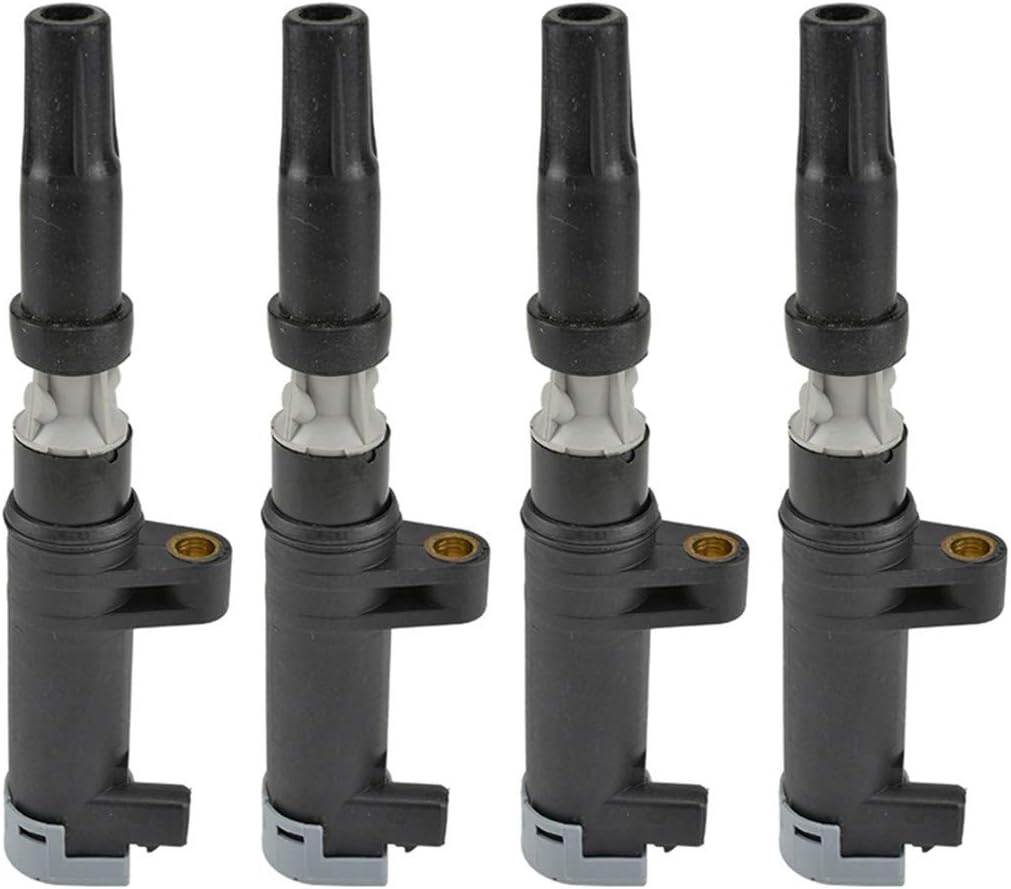Quieting 4 Pack Pencil Ignition Coil Set For Megane Scenic Laguna