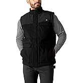 Dickies FLEX Duck Canvas Insulated Vest, BLACK, 2X