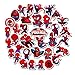 Spider-Man Stickers Laptop Stickers Waterproof Skateboard Snowboard Car Bicycle Luggage Decal 35pcs Pack (Spider-Man)