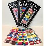 Summer Time Fun Nail Art Wraps - Beach Ball, Sneakers, and Melted Ice Cream - 3 Pack (42 Total Nail Art Wraps) for Easy Nail Art and Pretty Nails