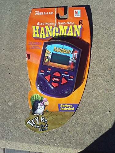 Electronic hand held Hangman by Milton Bradley