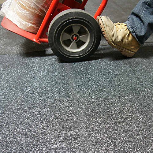 RubberCal TuffNLastic Rubber Flooring Runners, 1/8Inch x 4 x 6Feet