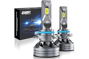 FAHREN 9005 HB3 LED Headlight Bulbs, 50000LM Super Bright 9005 LED Bulb with Canbus Driver, 360° Adjustable Light Angle Halog