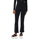 Amazon Essentials Women's Wide Rib Flared Ankle Pant (Previously Daily Ritual)