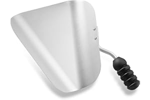 Olde Midway Commercial Popcorn Scoop, Aluminum Speed Scooper for Filling Bags and Boxes