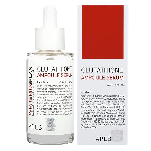 glutathione serum kenya APLB Ampoule 1.69 FL.OZ/Korean Skin Care, Balance Skin tone, Improve Elasticity, Long lasting Moisturization in The reduction in glutathione