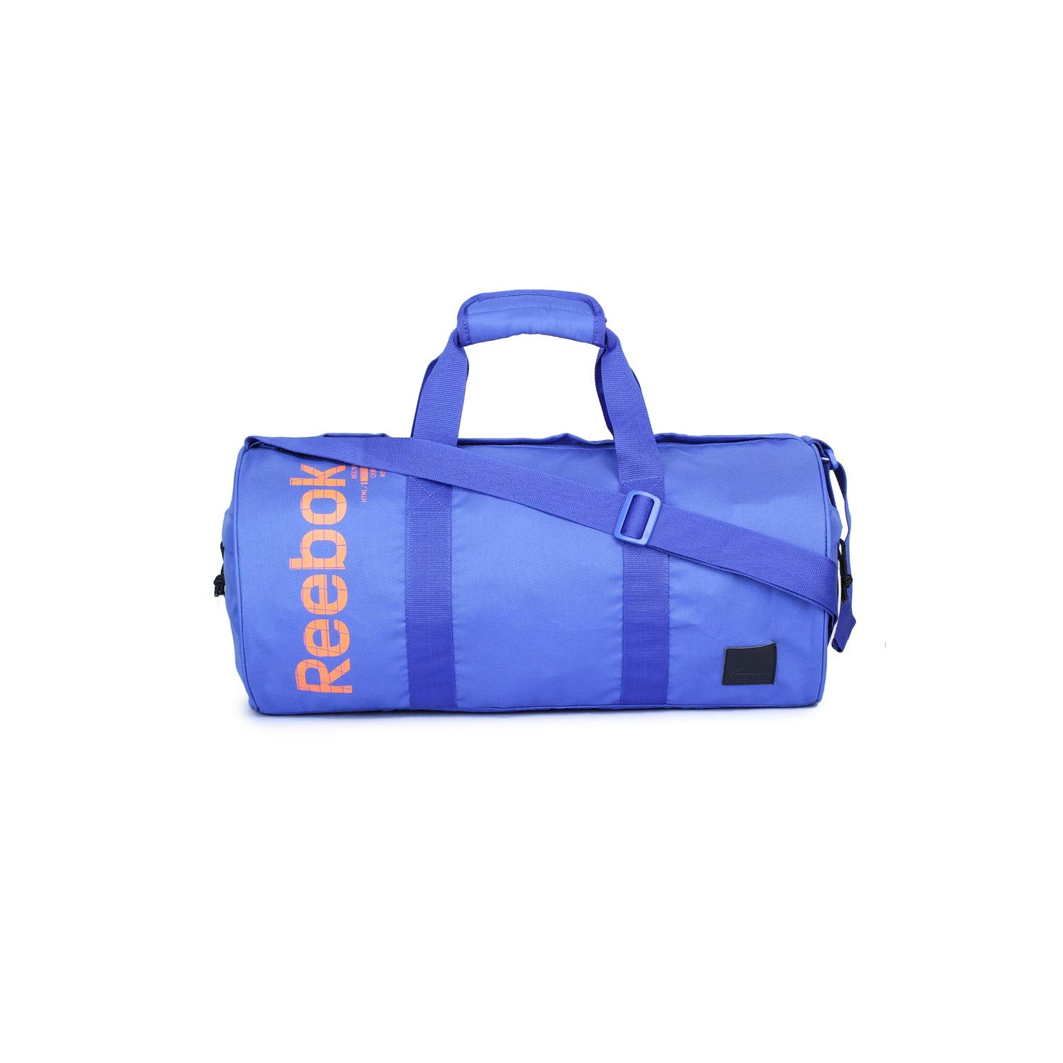 Buy Reebok Unisex Polyester Style Found U Cylinder Duffel Bag (Blue) at