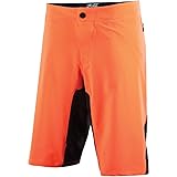 Fox Men's Attack 1/4 Shorts, Flo Orange, 34