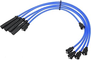 ACROPIX Car Spark Plug Coil Wires Ignition Coil Harness Cable Fit for Suzuki Samurai 1988-2004 - Pack of 5