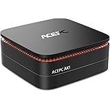 AK1 Mini PC Windows 10 Pro, ACEPC 4K Mini Computer Intel Celeron J3455 Processor(up to 2.3GHz) Micro Desktop PC, 4GB DDR3/64G