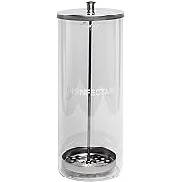 Diane Glass Sterilizing Jar – Disinfectant Container for Salon, Barber Shop – Large - 10” Tall x 3.4” Wide – 33 Fl Oz…