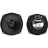 Hogtunes 456F/R 5.25" Replacement for Front or Rear Speakers (2 Pack), Fits 1998-2005 Harley-Davidson Motorcycles