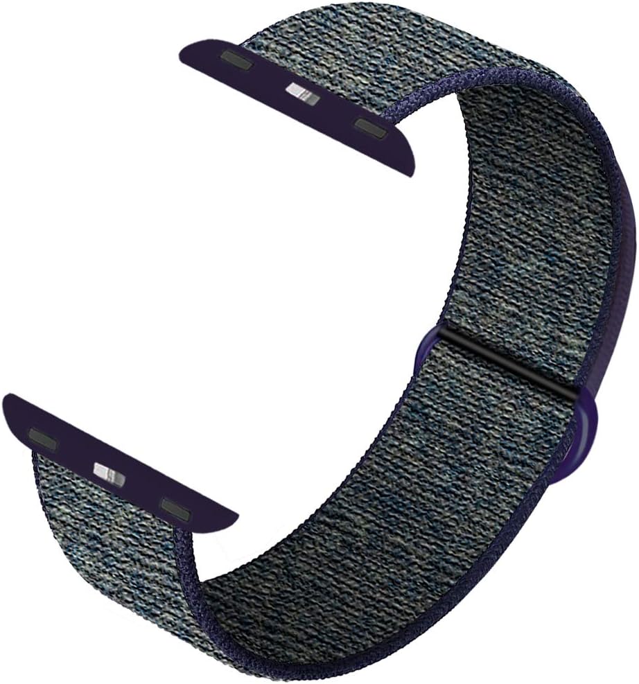 INTENY Sport Band Compatible with Apple Watch 38mm 40mm 42mm 44mm, Soft Sport Loop, Strap Replacement for iWatch Series 5, Series 4, Series 3, Series 2, Series 1