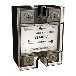 YQSIYU Single Phase SSR80AA,Input 80-280VAC Output